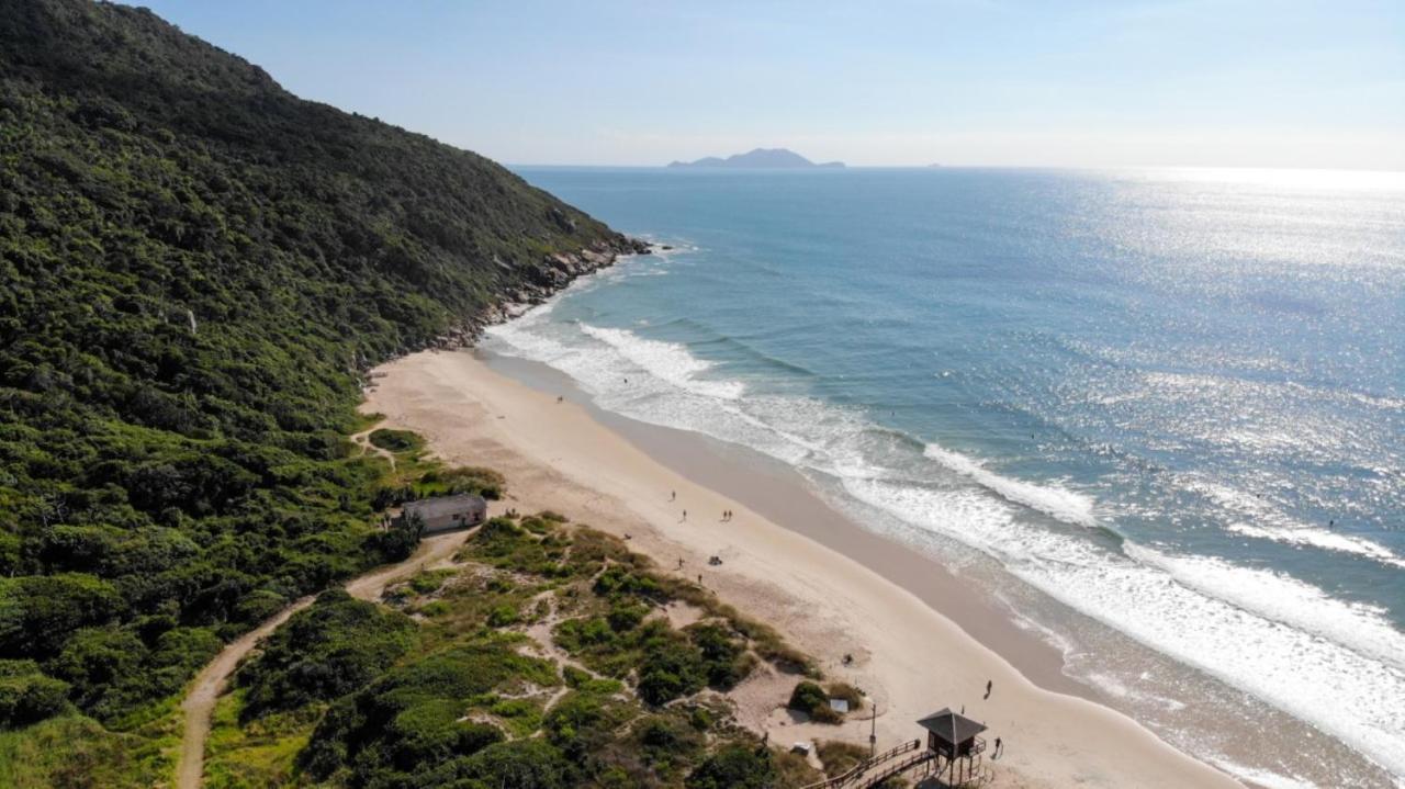 Villa Giardino - Condominio De Frente Para O Mar - Piscina, Quadra Esportiva, Churrasqueira - 5 Pessoas Florianópolis Exterior foto